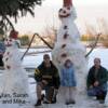 making snowmen 