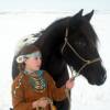 Sarah and Lucky - January 2010